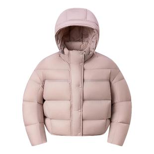 木笛2025冬新款小个子羽绒服女短款云感泡芙保暖棉衣龟背百搭外套