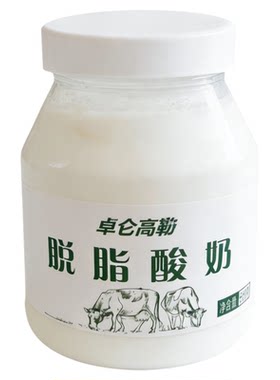 牛尔脱脂酸奶560克x2瓶