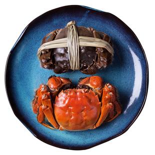 活蟹阳澄湖大闸蟹礼盒大闸蟹鲜活螃蟹大闸蟹醉卧阳澄官方旗舰店