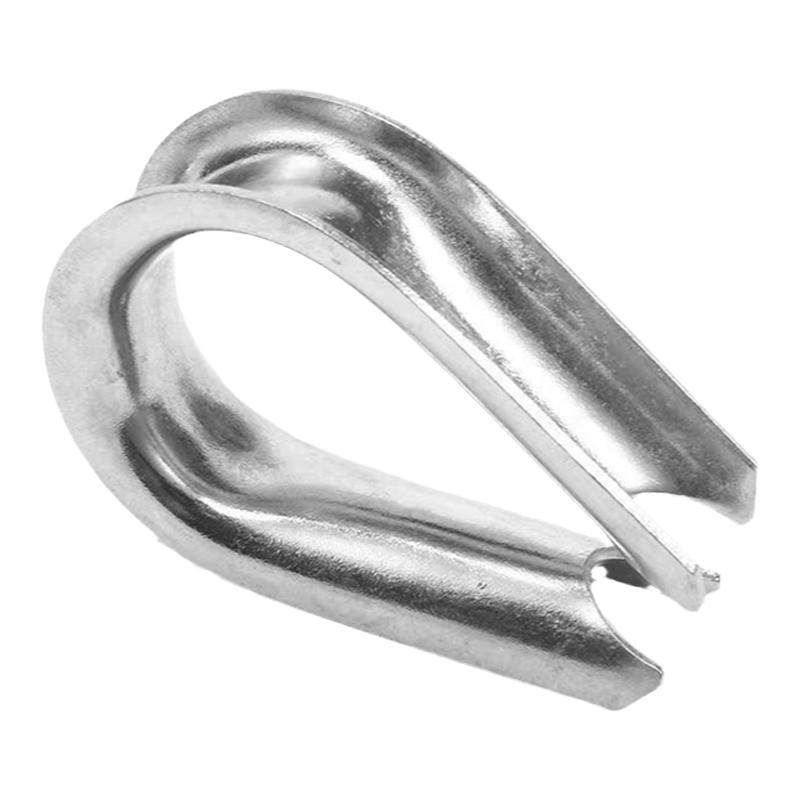 鸡心环镀锌索具夹头三角环夸口保护环羊眼护套衬环M8M10M20M32M60