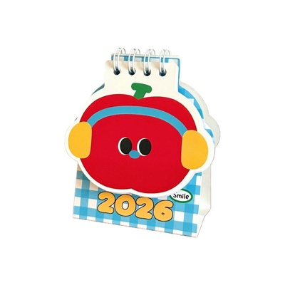 2026年苹果小台历原创迷你