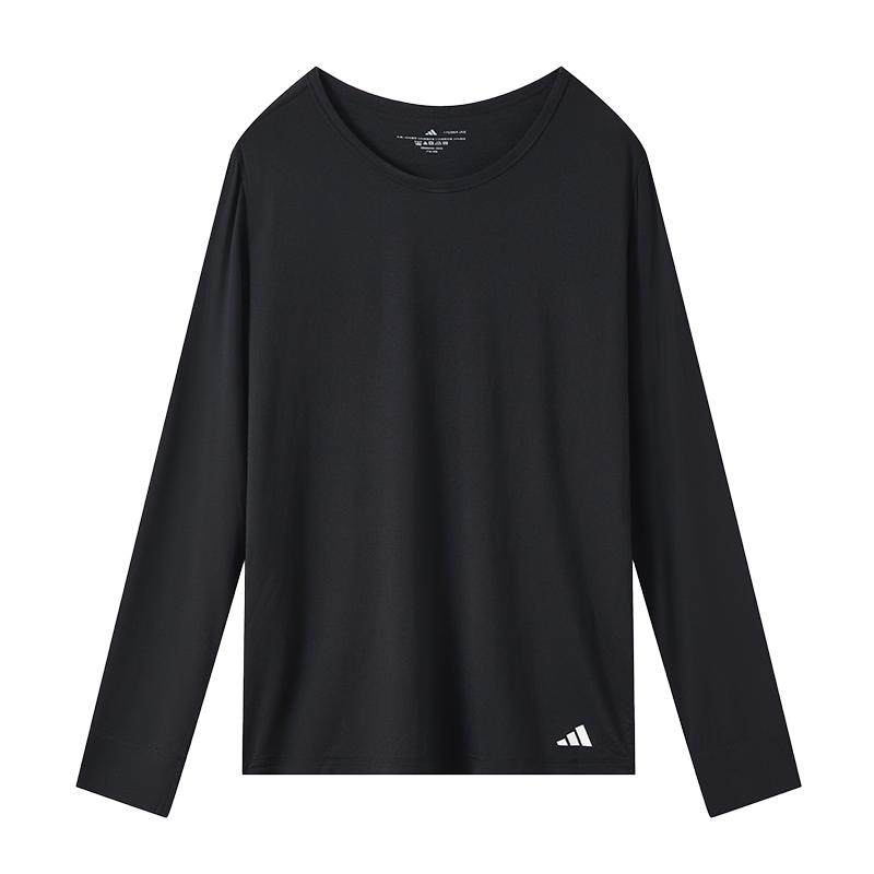 Adidas阿迪达斯2025秋冬季男女新款防寒保暖内衣秋衣秋裤套装上衣