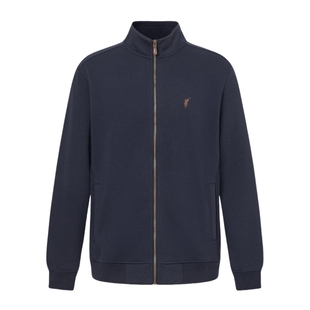 POLOWALK男式卫衣2025秋季新品简系潮流立领通勤休闲开衫男装外套