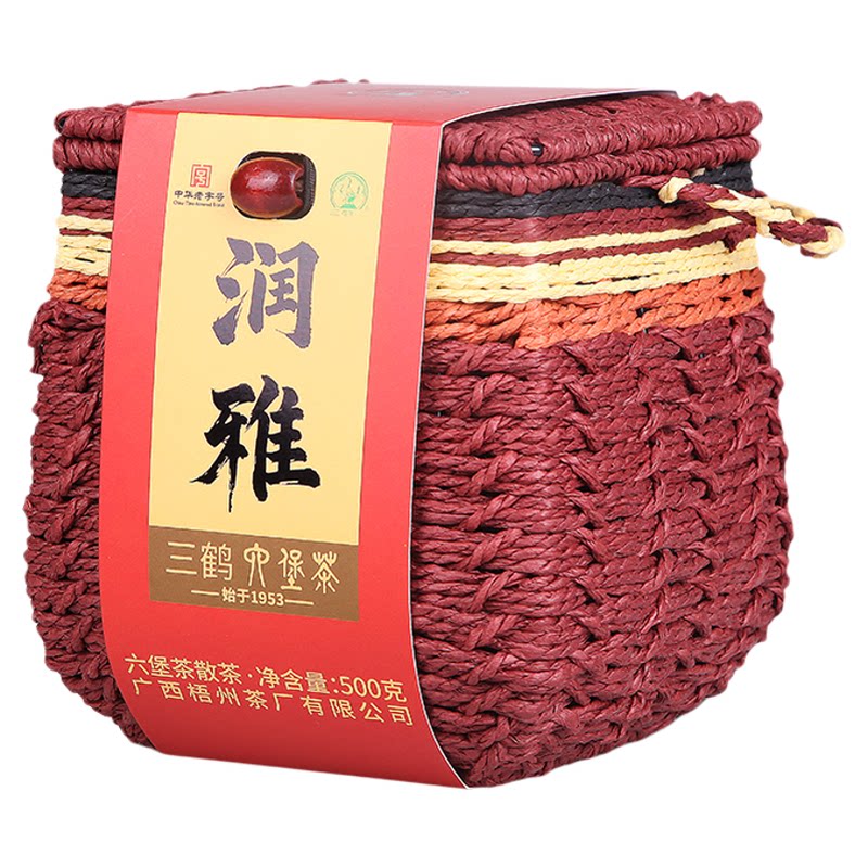 三鹤六堡茶[润雅]特级500g