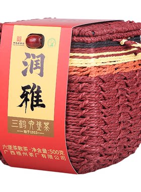 三鹤六堡茶[润雅]特级500g