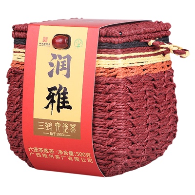 三鹤六堡茶[润雅]特级500g