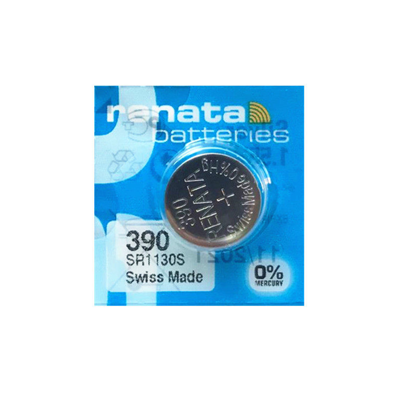 瑞士Renata390手表纽扣电池sr1130swatch斯沃琪battery11.6*3.1
