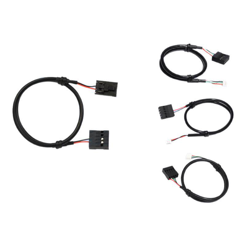 全新台式机PCI-E无线网卡蓝牙数据线连接线转接USB2.0 9针/4针2针