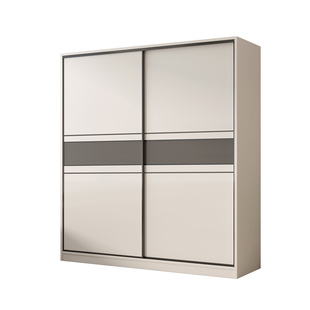 实木生态板衣柜家用卧室现代简约推拉门储物柜小户型简易儿童衣橱