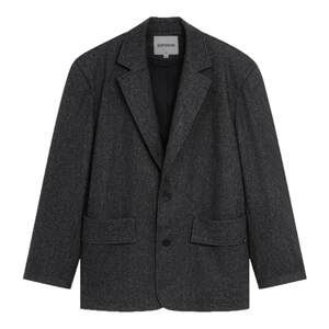 bodydream旗舰店BODYDREAM总裁灰西服外套男GeekChic宽松休闲毛呢西装/羊毛套装