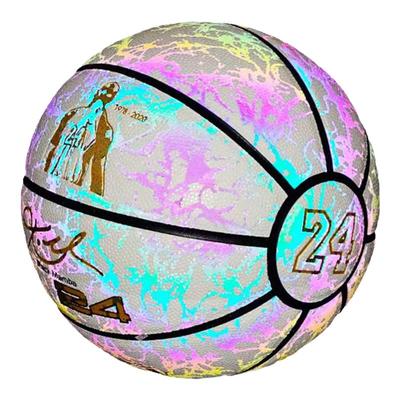 送男孩生日礼物夜光篮球免费刻字