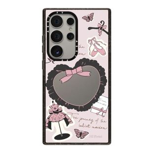 森林早报蝴蝶早春系列手机壳磁吸magsafe亚克力防摔保护套适用于三星 S25ultra/S25/S24/S23可爱个性高级