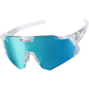 兰帕达炫彩变色骑行眼镜防风沙护目镜百搭日夜两用登山跑步装备