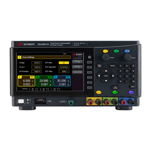KEYSIGHT是德科技可编程直流电源EDU36311A三路高精度