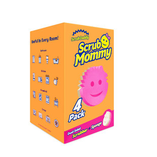 Scrubdaddy笑脸经典魔力海绵擦多功能厨房清洁擦洗碗擦多只组合