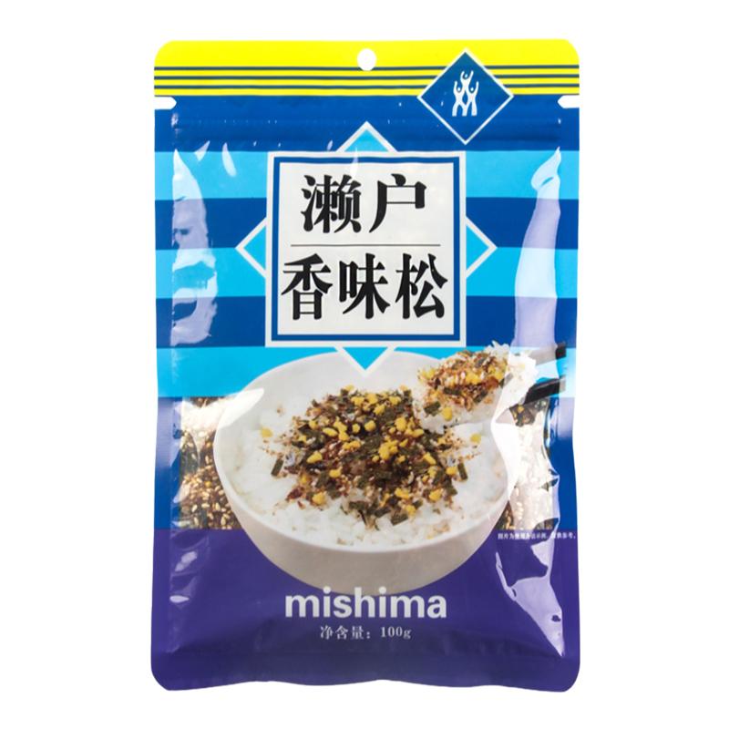 三岛濑户风味香松100g日式拌饭料海苔碎芝麻寿司料理饭团调料家用