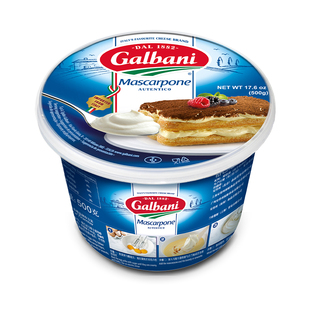 格巴尼马斯卡蓬奶酪500g意大利进口提拉米苏芝士膨布尼奶酪