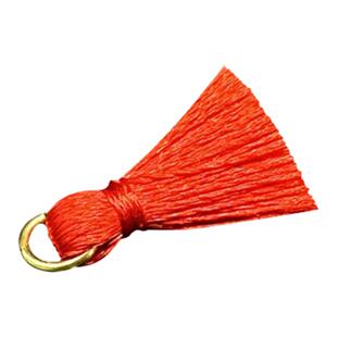 迷你细款手工带圈小流苏穗子DIY配件古风耳环发饰材料吊坠挂件饰