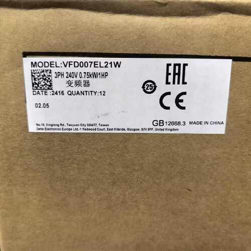议价台达  原装 正品变频器  VFD007EL21W   原装正品 保正质量。