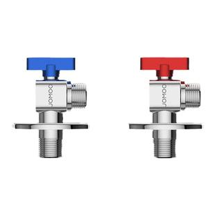 九牧燃气热水器加长球阀全开大流量壁挂炉球阀水槽面盆冷热水角阀
