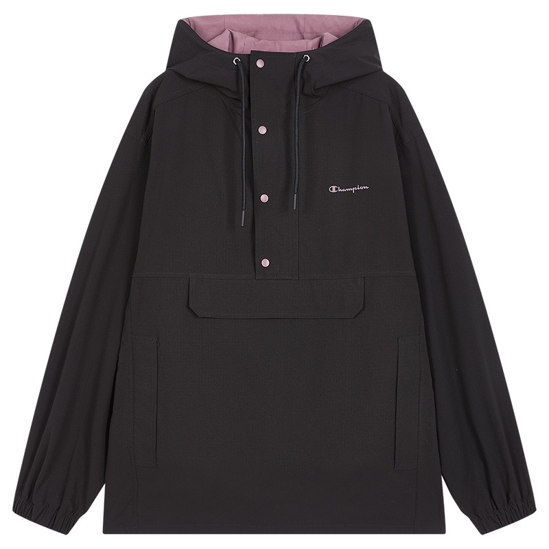 Champion冠军梭织连帽夹克男2025冬季新款休闲套头上衣工装风女秋
