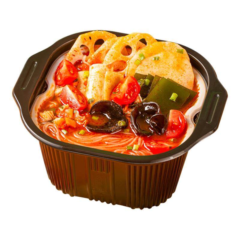 合正然自热火锅大份量速食夜宵即食麻辣增量四川牛油小火锅土豆粉