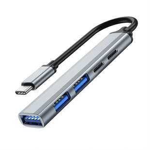 typec拓展坞USB扩展器适用手机转换器matebook笔记本mac平板iPadpro多接口鼠标键盘u盘转接头