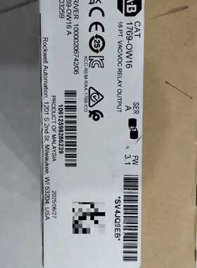 【议价-可维修】 Allen-Bradley Rockwell 模块 1769-OW16A 工控