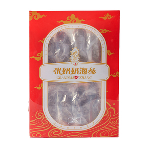 张奶奶大连即食海参500g礼盒非干鲜活辽刺参速食冷冻佳品辽参特价