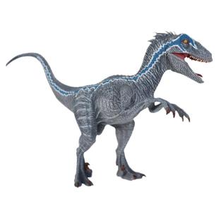 仿真侏罗纪布鲁暴虐迅猛龙玩具模型狂暴恐龙实心摆件雕塑儿童礼物
