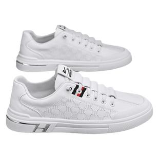 回力男鞋秋季百搭运动小白板鞋男款潮鞋防水男士休闲皮鞋懒人白鞋