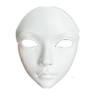 万物有灵网红成人派对面具全脸中国风手绘装饰汉服配饰化妆舞会女