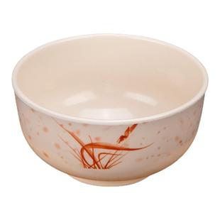 密胺餐具仿瓷秋草碗汤碗塑料碗仿瓷碗米饭碗儿童碗套装碗勺冰粥碗