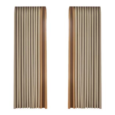 窗帘遮光客厅轻奢棉麻2025新款