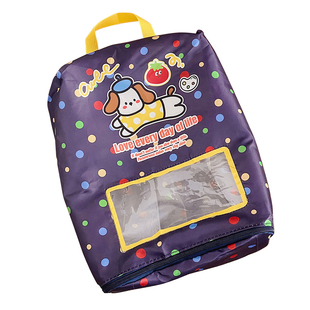 可爱卡通装鞋子收纳袋旅行便携式防尘防水手提鞋包收纳包旅游神器