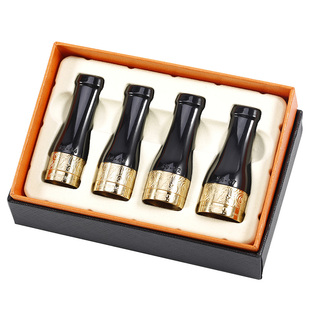 JIFENG季风 雪茄烟嘴纯铜唐草雕花多环径无害PC环保塑料树脂