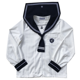 喵丸水滨埗原创jkdk制服海军风水手服长短袖学生校服套装长短裤男