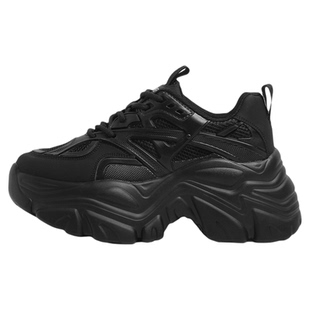 【露思同款】Forever21增高老爹鞋女百搭轻便厚底运动休闲松糕鞋