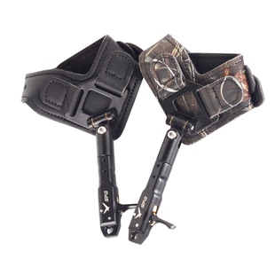 复合弓撒放器钢珠两用弓钩式钳式射箭配件户外射击火球握撒腕撒放