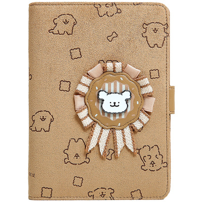 TOUTOU线条小狗护照夹钱包收纳卡