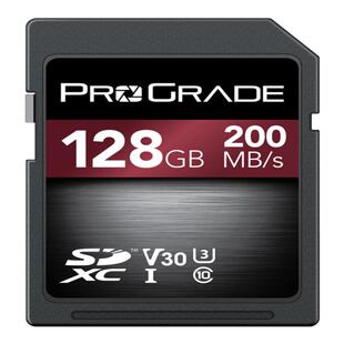 铂格瑞 新品SD卡V30PROGRADE SD卡V30 128G单反相机存储卡200M/S