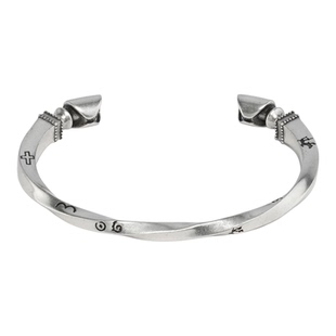 RONINMADE小众复古马蹄拉科塔男士银手镯情侣手链首饰新年礼物