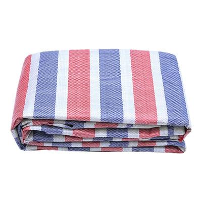 加厚红白蓝装修户外防水塑料布