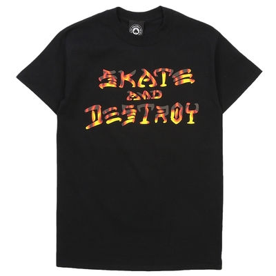 潮涂鸦印花短袖t恤现货