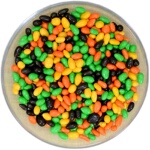 七彩小生瓜子仁巧克力豆吉利豆彩色脆皮巧克力糖蛋糕装饰