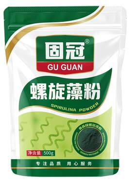 云南程海湖螺旋藻粉500g人食用