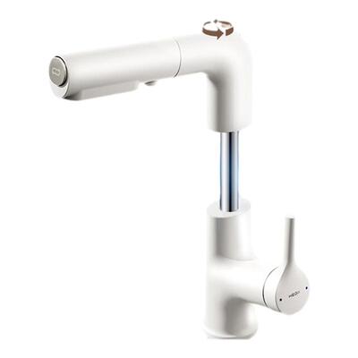 恒洁面盆水龙头洗手间卫生间冷热双控健康水龙头可抽拉升降旋转