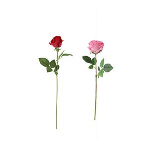 玫瑰花仿真花高档保湿家居客厅摆设婚庆装饰假花花束干花插花摆件