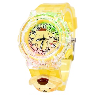 念念有词桑鹿刘念同款夜光手表女款三丽鸥库洛米卡通儿童发光电子