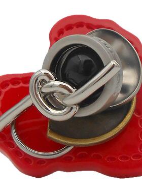 原创显眼包小众甜酷重工艺大戒指